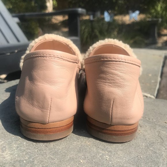 COACH Helena C Loafers  With Chain Leather Pale - Picture 8 of 11